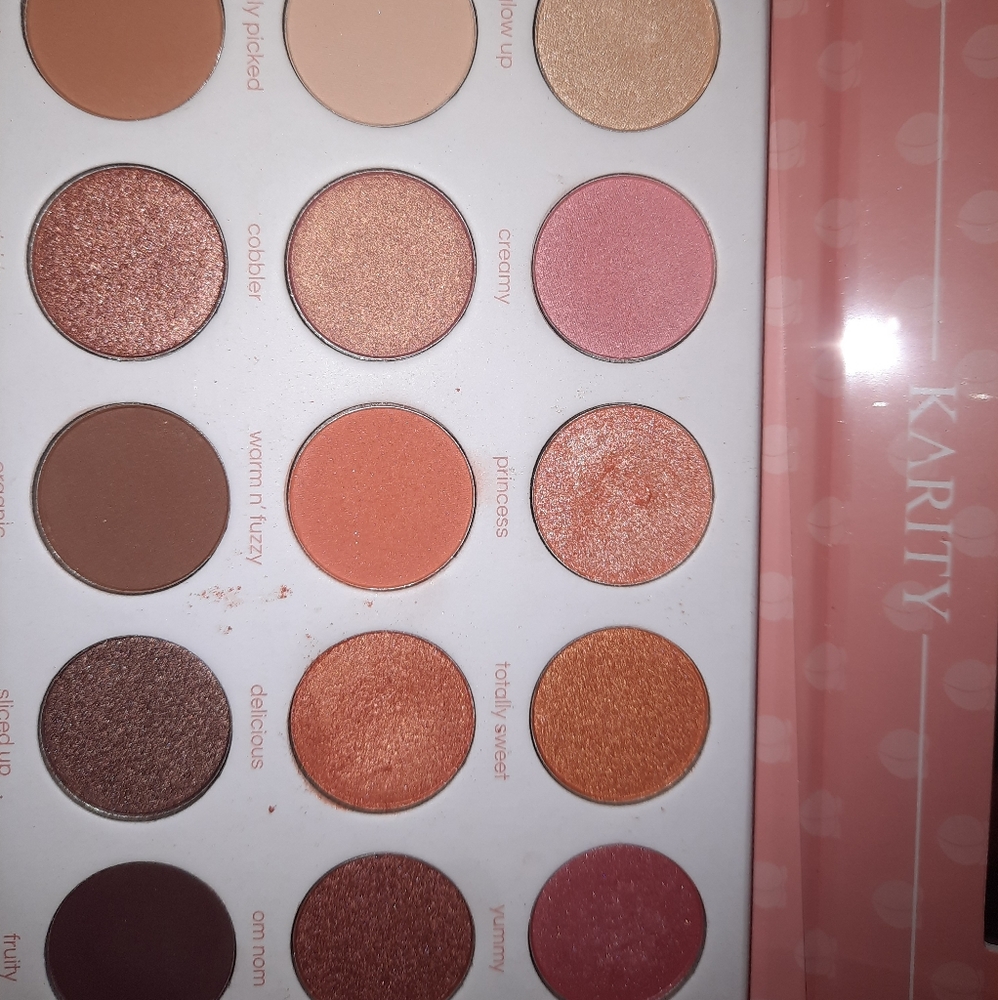 Karity peach palette